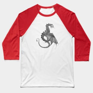 Metalic Dragon Baseball T-Shirt